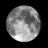 Moon age: 18 days, 21 hours, 38 minutes,85%