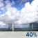 Tuesday: A 40 percent chance of showers and thunderstorms, mainly after 1pm.  Mostly sunny, with a high near 90. Calm wind becoming south around 5 mph in the afternoon. 