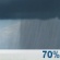 Thursday: Showers likely and possibly a thunderstorm. Mostly cloudy, with a high near 73. South wind 5 to 10 mph, with gusts as high as 20 mph. Chance of precipitation is 70%. New rainfall amounts between a quarter and half of an inch possible. Thursday: Showers likely and possibly a thunderstorm. Mostly cloudy, with a high near 73. South wind 5 to 10 mph, with gusts as high as 20 mph. Chance of precipitation is 70%. New rainfall amounts between a quarter and half of an inch possible.